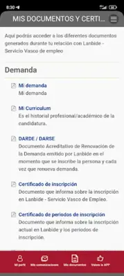 Lanbide LanAPP android App screenshot 1